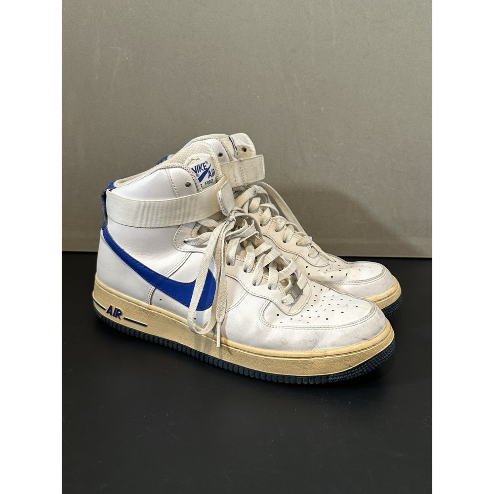 Nike Air Force 1 Blue/white Size 9.5